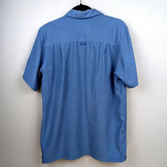 TOES ON THE NOSE MEN'S BUTTON DOWN SHIRT blue Size Small - Picture 5 of 9